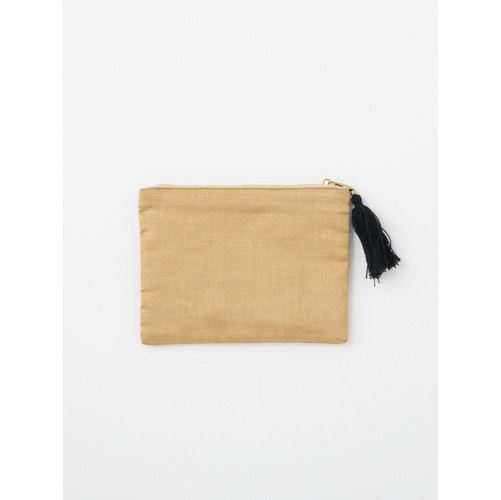 パステト・アヌビス刺繍ポーチL