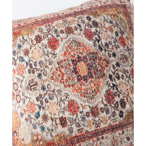 ラグ柄デジタルプリントクッション(中綿付)