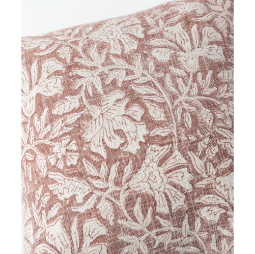 ブロック柄デジタルプリントクッション(中綿付)