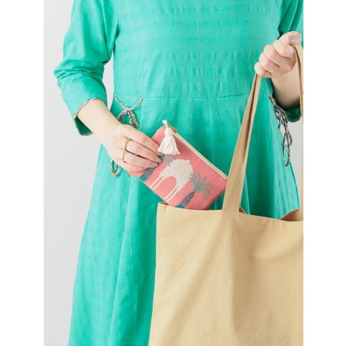 パラディソ刺繍ポーチ