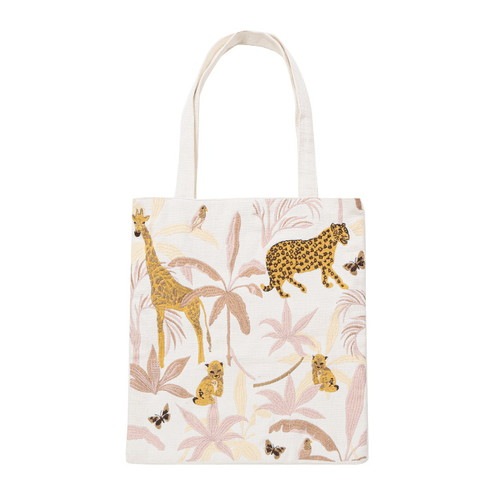 ジャングル刺繍トートバッグ