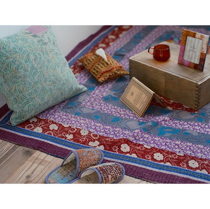 裂き織りティーマット（色柄アソート） | HOME FABRIC,ランチョン