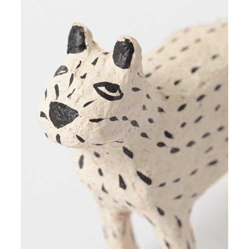ペーパーマッシュアニマル おとぼけヒョウ | GOODS,オブジェ