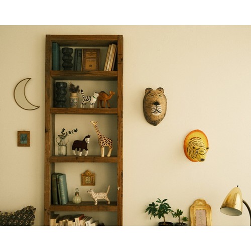 ペーパーマッシュアニマル おとぼけヒョウ | GOODS,オブジェ