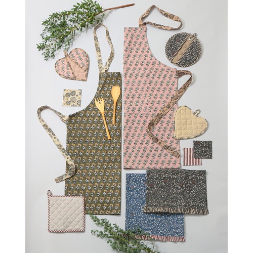 スラブコットンプリント コースター