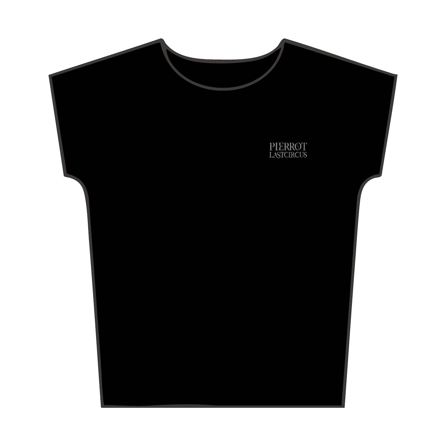 Tシャツ BLACK（ドルマン）