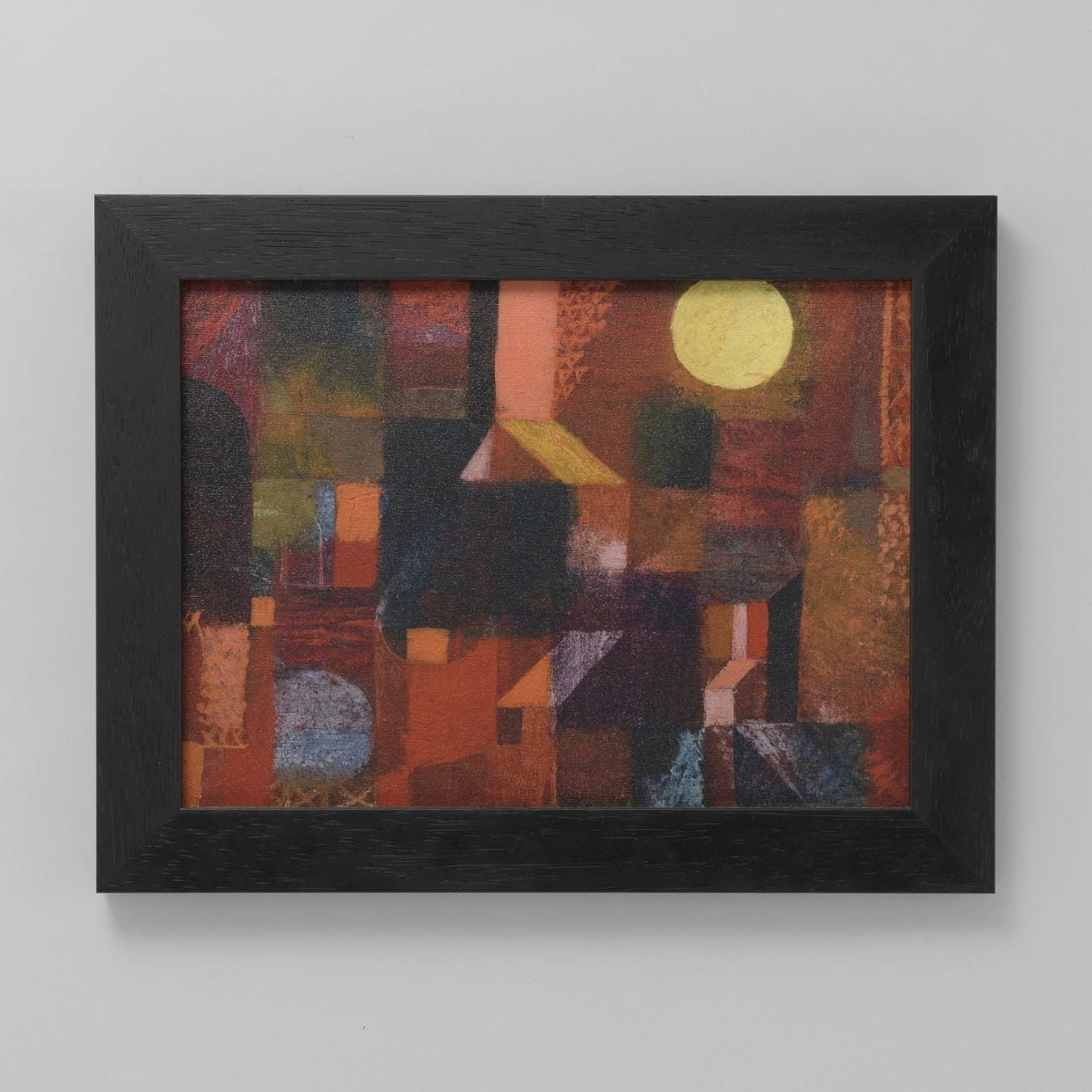 パウルクレー　複製画 パウル・クレー / Paul Klee 『忘れっぽい天使』 複製画 サイン