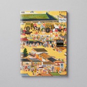 洛中洛外図屏風、超希少・大判画集画、新品高級額装付 洛中洛外図屏風、超希少・大判画集画、新品高級額装付