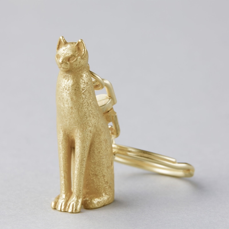 オリジナルキーホルダー_聖猫 古代金｜アーティゾン美術館オンライン