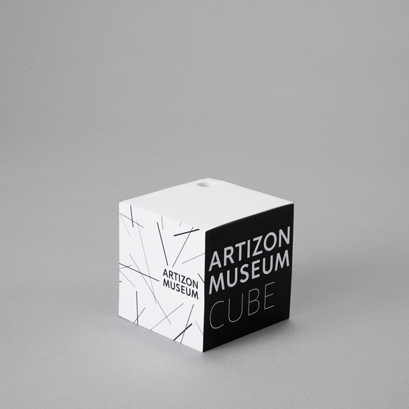 オリジナルキューブブロックメモ｜アーティゾン美術館オンラインショップ
