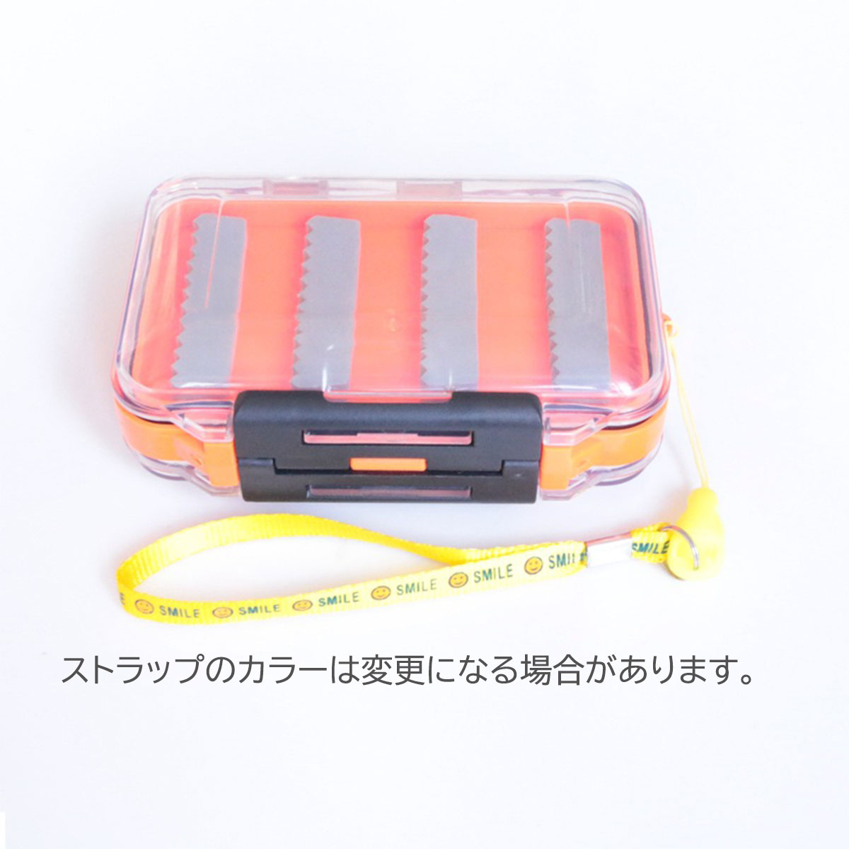 フライフィッシング フライ収納ケース 防水 軽量 両面仕様 A面スリット