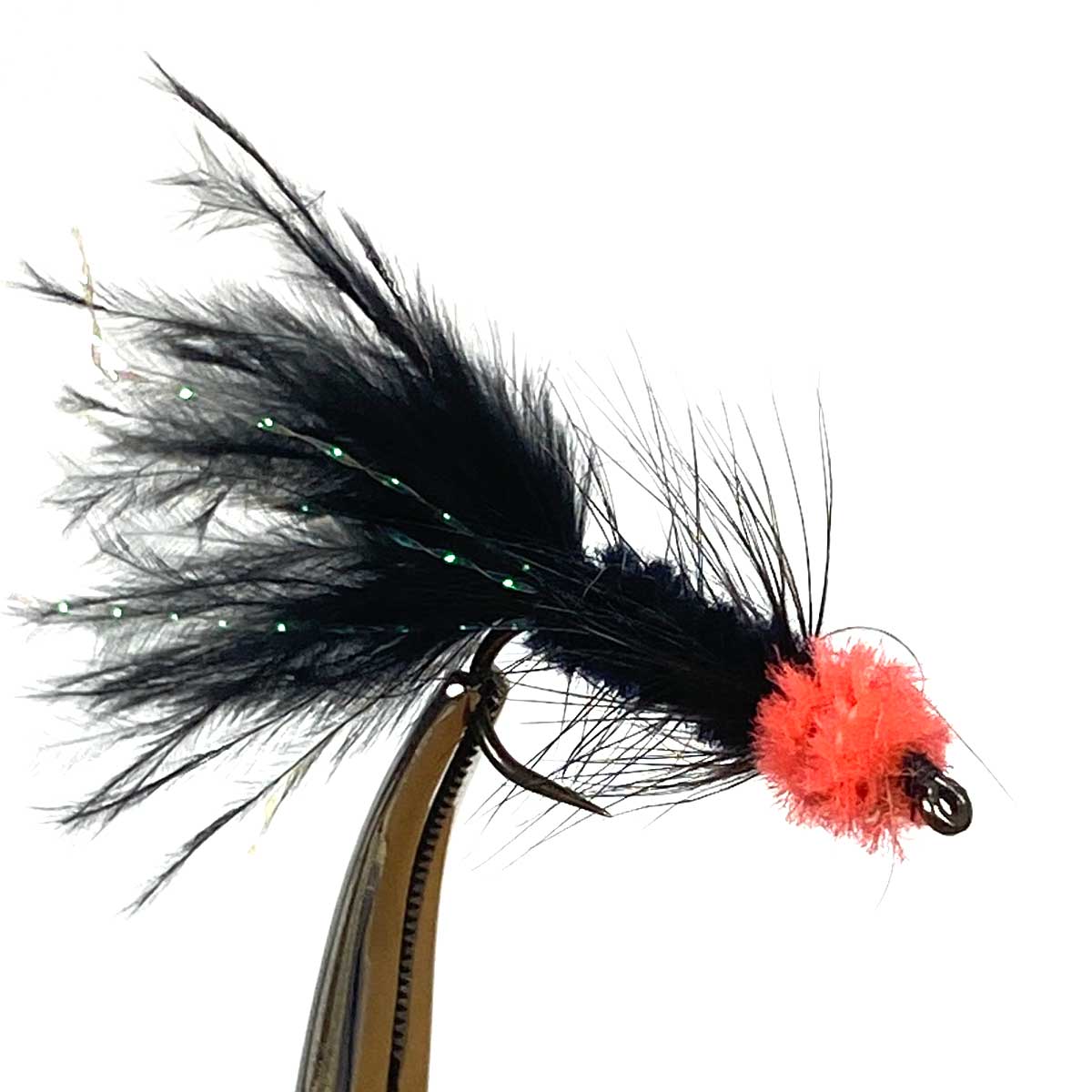 エッグサッキングリーチ ブラック（#8・#10） （バーブレス/バーブド