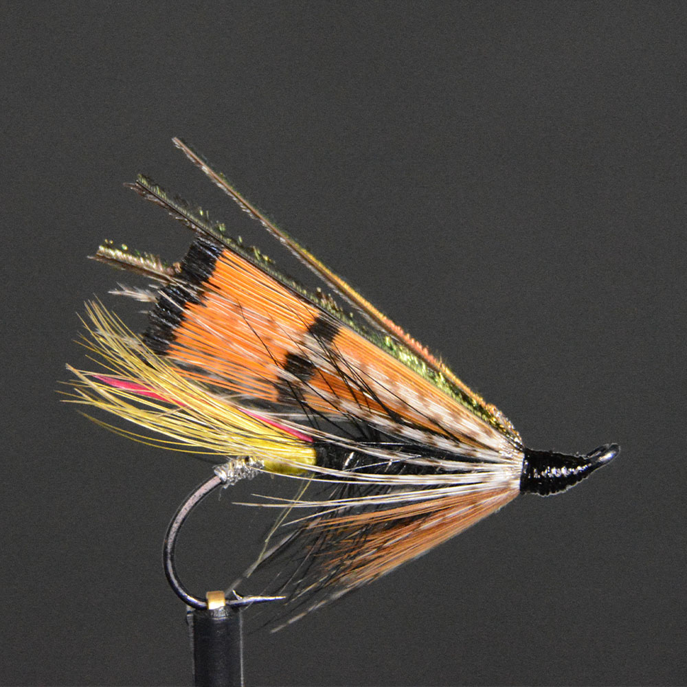 サーモンフライ ブラックドース（#4～#8） 大型フライ フライ