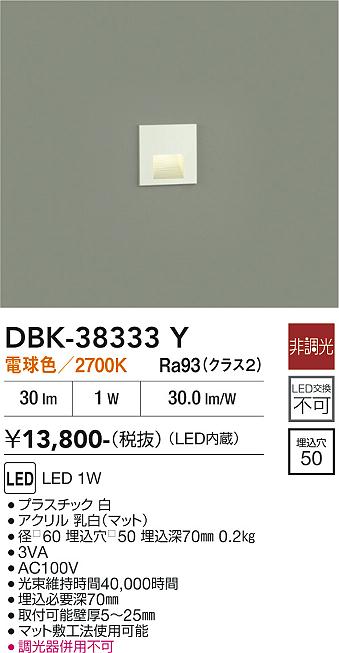 ����ŵ� ­���� DBK38333Y ����ɬ��