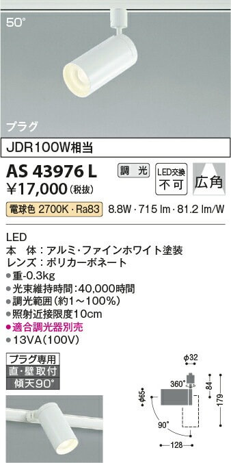 ߾ LEDȥ졼ѥݥåȥ饤 AS43976L