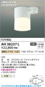 コイズミ照明 トイレ灯 AH38237L 工事必要 電球色