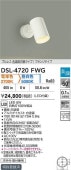 大光電機 スポットライト 屋内用 DSL4720FWG 工事必要