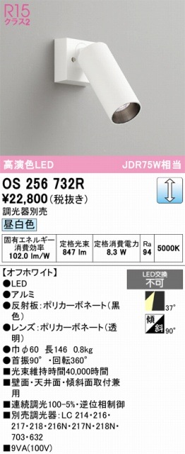 �����ǥ�å� ľ���ѥ��ݥåȥ饤�� ������ OS256732R ����ɬ��