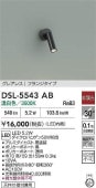 ����ŵ� ľ���ѥ��ݥåȥ饤�� ������ DSL5543AB ����ɬ��