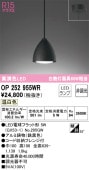 オーデリック ペンダントライト OP252955WR 工事必要