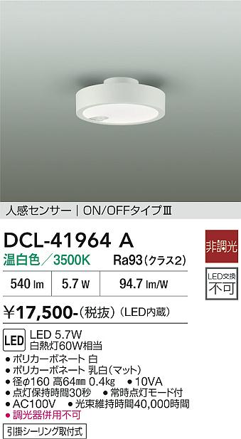 ����ŵ� �ʹ����󥵡��վ���������� DCL41964A
