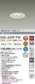 ����ŵ� ���⎥�������ѿʹ����󥵡��ե�����饤�� DDL6259YW ��100 �ŵ忧 ��Ǯ��60W���� ����ɬ��