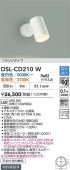 大光電機 スポットライト DSLCD210W 調色調光 白熱灯100W相当 屋内用 工事必要
