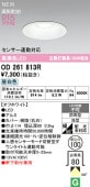 オーデリック 軒下用ベースダウン OD261813R Φ100 白熱灯100W相当 昼白色 調光 高演色 センサー連動対応タイプ 工事必要