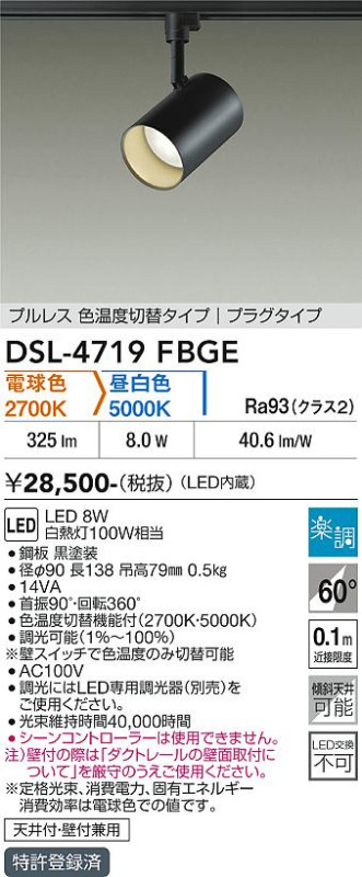 ����ŵ� �����ȥ졼���ѥ��ݥåȥ饤�� DSL4719FBGE ��Ǯ��100W���� ��Ĵ