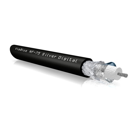 VIABLUE NF-75 SILVER S/PDIF COAXIAL DIGITAL CABLE ڤ75Ʊ,ǥ륪ǥ֥
