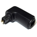 TOSLINK RIGHT ANGLE ADAPTER �Ѵ������ץ��� (�ѷ� to L���ѷ�) ���ǥ����륪���ǥ��� (���ץƥ�����)