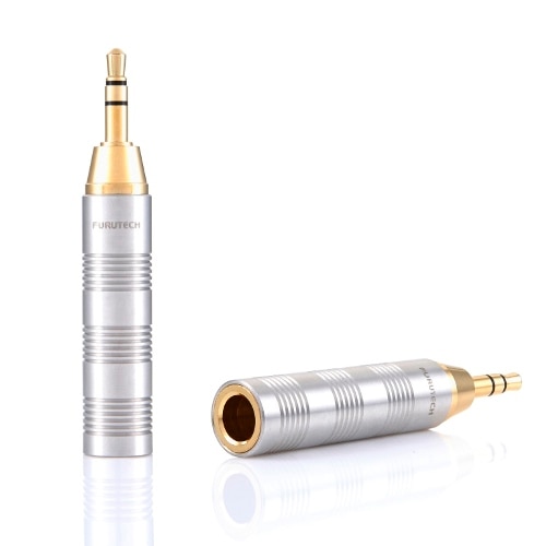 FURUTECH (�ե�ƥå�) F35 (G) �إåɥۥ��Ѵ��ץ饰 (6.3mmɸ�ࢪ3.5mm�ߥ�) (24K���å�����)