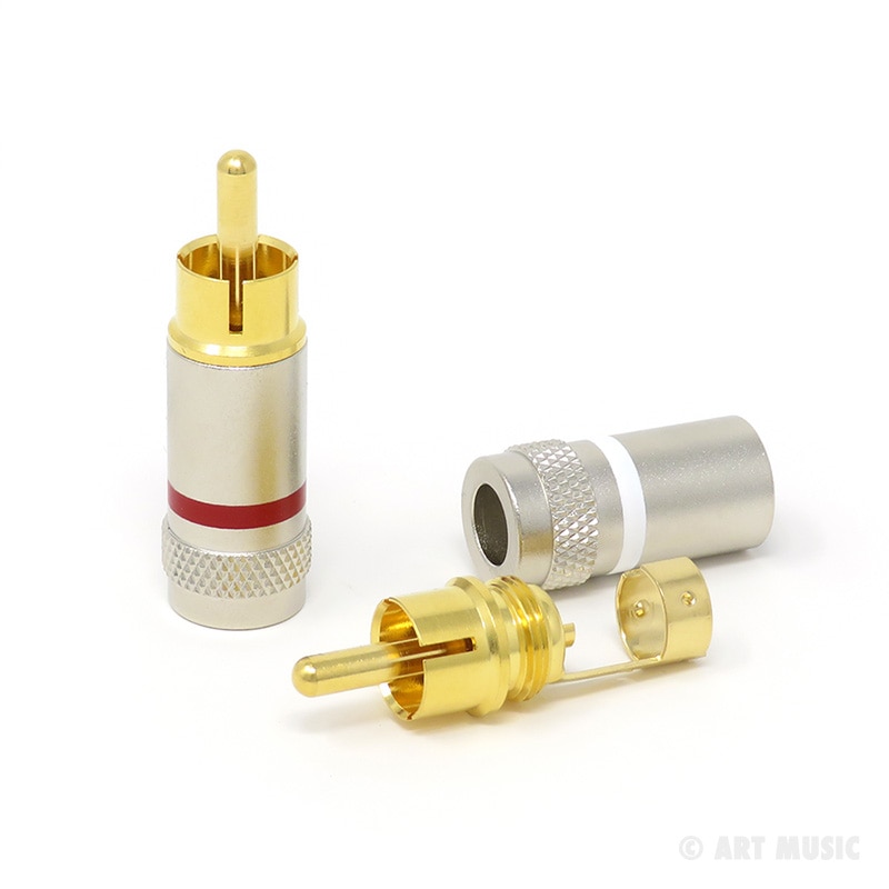 MOGAMI�ʥ⥬�ߡ�NEGLEX 7551 Hi-Fi RCA�ץ饰�ʶ��å�, ��6mm�� 1�ڥ� (2��)
