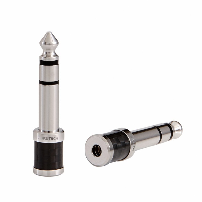 FURUTECH (�ե�ƥå�) CF63-S(R) �إåɥۥ��Ѵ��ץ饰 (3.5mm�ߥˢ�6.3mmɸ��)