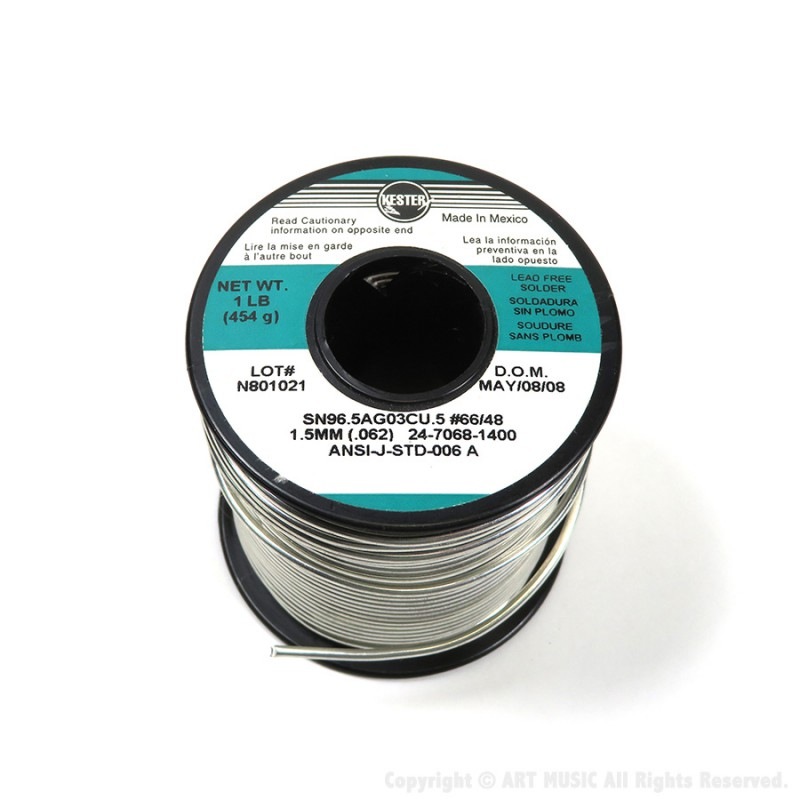 Kester 48 ̵���ϥ�� Sn96.5/AG03/Cu0.5 0.062" (1.5mm) �ڤ����