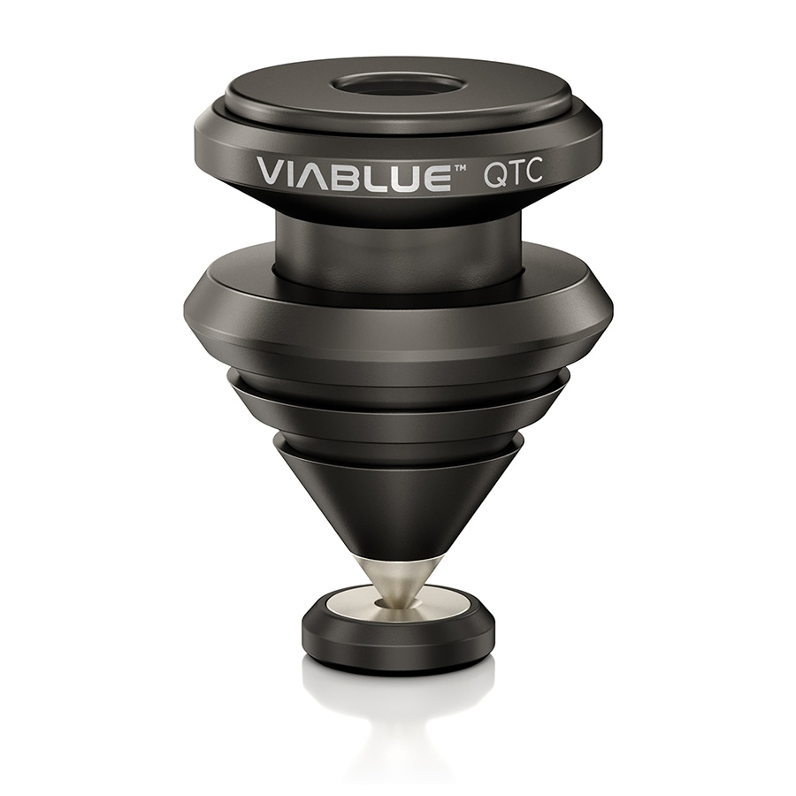 VIABLUE（ヴィアブルー）QTC SPIKES BLACK｜制振オーディオスパイク