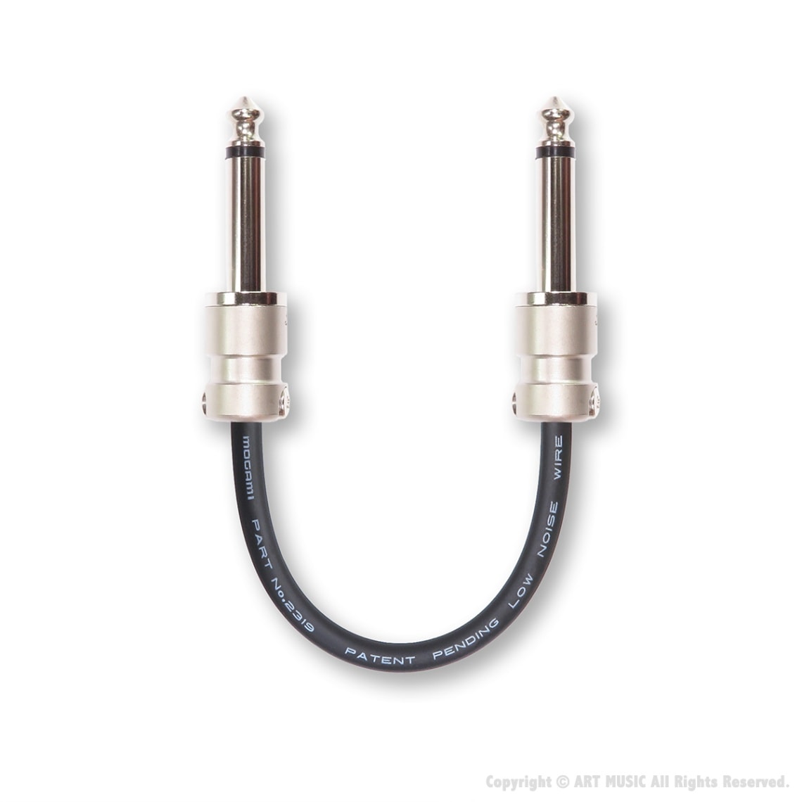 マルチエフェクター　パッチケーブル　mogami2319 14本 Mogami×SquarePlug パッチケーブル MSP2319 【ART Custom Cable