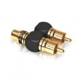 VIABLUE BULK * XS ADAPTER * RCA SUBWOOFER Y * 20 pcs #40920