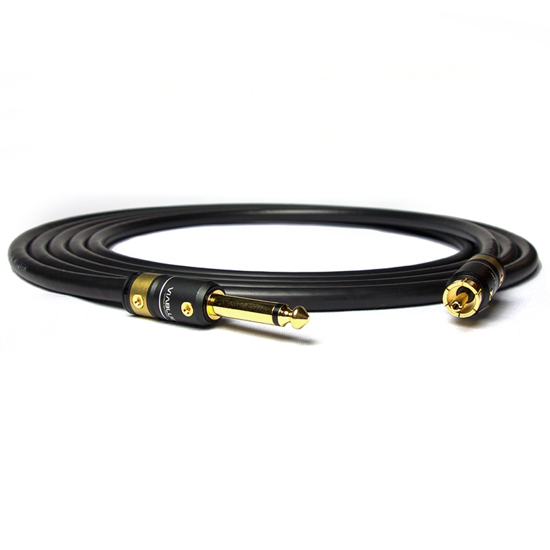 VIABLUE (�������֥롼) NF-A7 3�ť�����ɥ����֥��1/4" (6.3mm) �ե����� to RCA��ART Custom Cable��