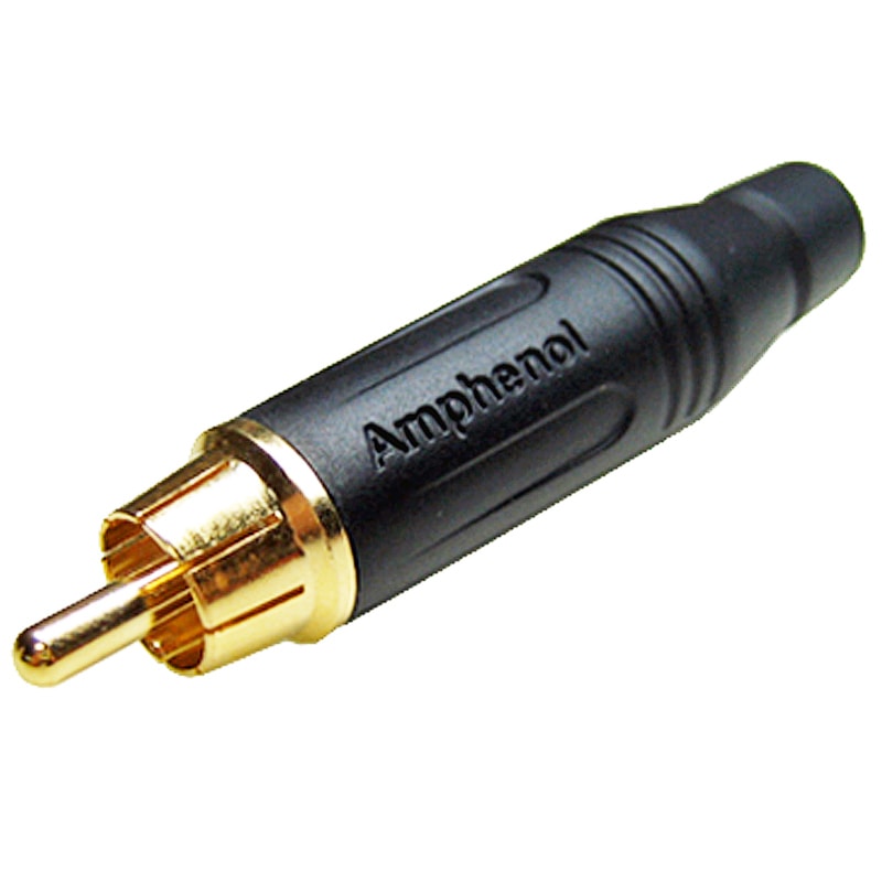 Amphenol (����ե��Ρ���) ACPR-BLK RCA�ץ饰