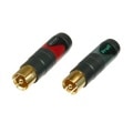 Neutrik (�Υ��ȥ�å�) ProFi NF2C-B/2 RCA�ץ饰