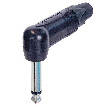 Neutrik (�Υ��ȥ�å�) NP2RX-BAG 1/4" (6.3mm) ��Υ�� (TS) L���ե�����ץ饰