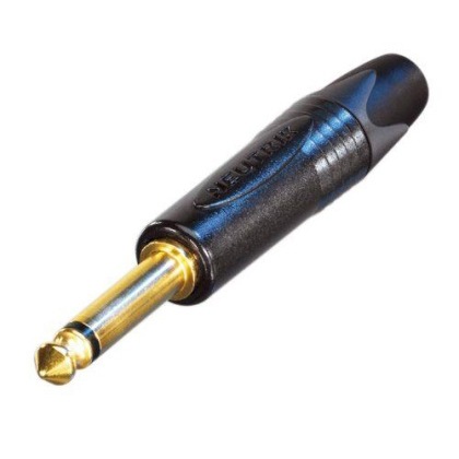 Prise Jack Mono Neutrik NP2X 6,35 Mm - Connecteur à Souder Pour Câble Guitare/instrument