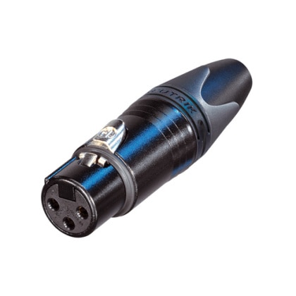 Neutrik (�Υ��ȥ�å�) NC3FXX-B XLR���ͥ����� (3�ԥ󡢥᥹)