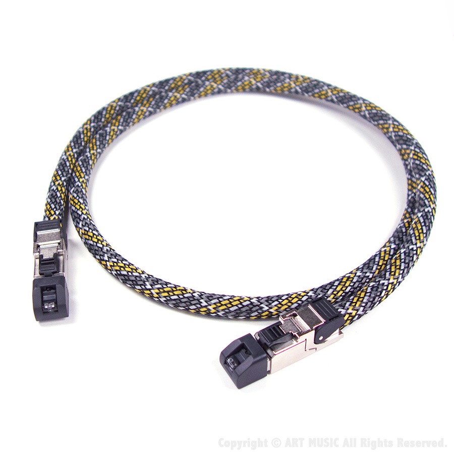 VIABLUE EP-7 LAN/ETHERNET�����֥� w/Telegartner MFP8 (ǲ����, 10GBASE-T�б�)��ART Custom Cable��