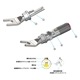 FURUTECH (�ե�ƥå�) CF-201 Plus NCF (R) �ϥ�����ɡ����졼�� Y�饰ü�� (���������å���2��1��)
