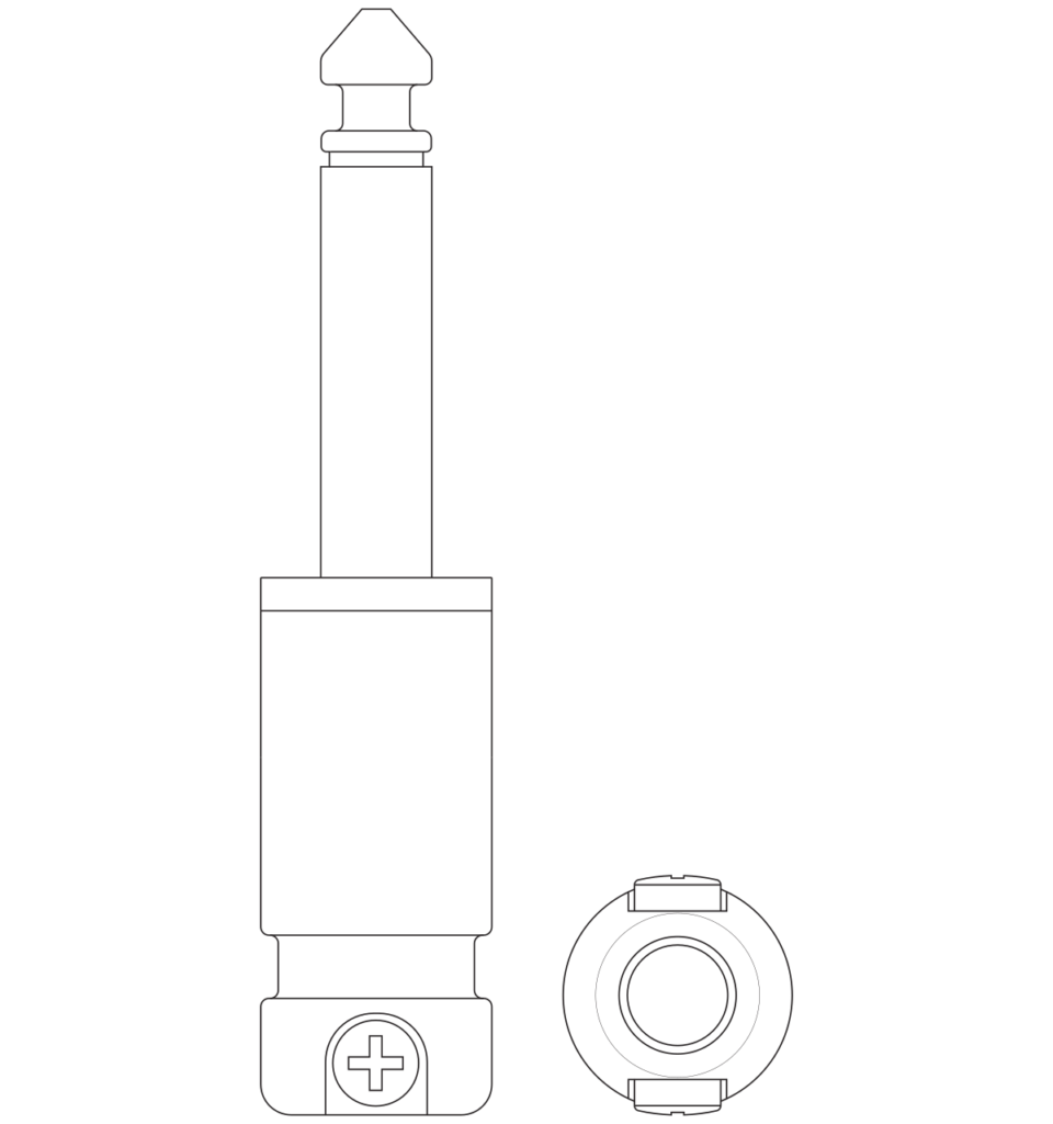 SquarePlug SPS6M 6.35mmեץ饰ʥ֥¡6.3mm