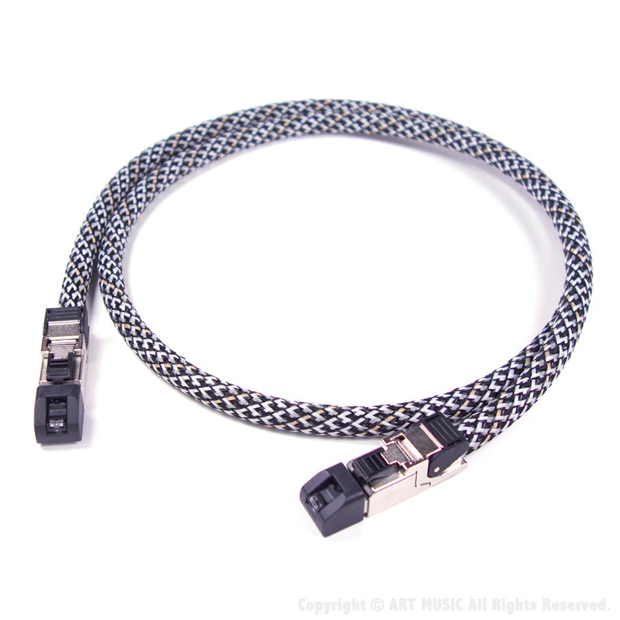 VIABLUE EP-7 LAN/ETHERNET�����֥� w/Telegartner MFP8 (ǲ����, 10GBASE-T�б�)��ART Custom Cable��