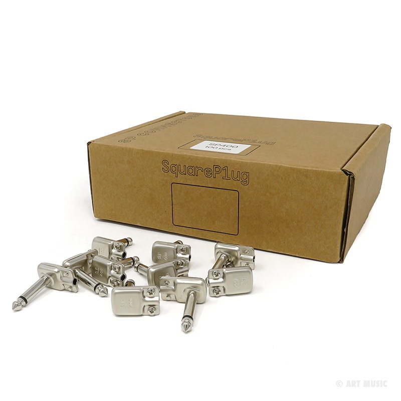 SquarePlug SP400 6.35mm ��Υ��ե�����ץ饰�ʥ����֥�¡�4.6mm��100������