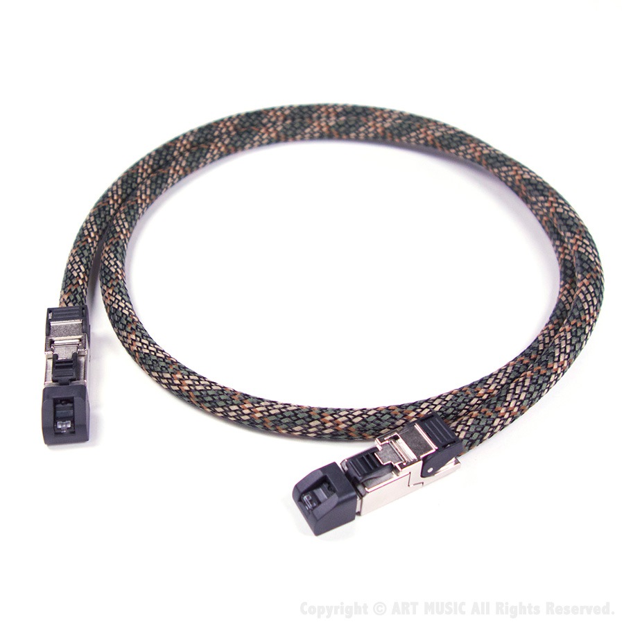 VIABLUE EP-7 LAN/ETHERNET�����֥� w/Telegartner MFP8 (ǲ����, 10GBASE-T�б�)��ART Custom Cable��